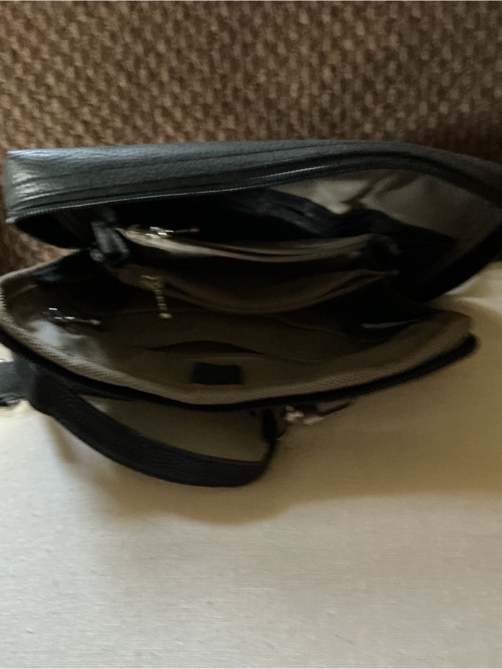 Baggallini Black Crossbody Organizer Bag